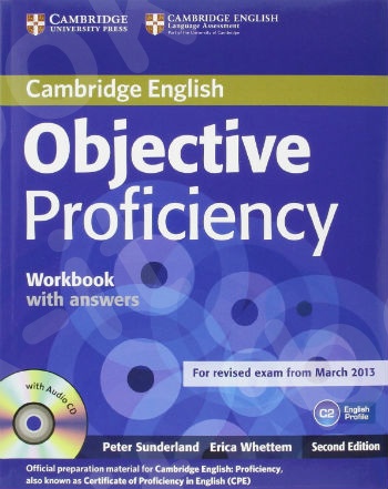 Cambridge - Objective Proficiency - Workbook with answers with audio CD - 2nd edition