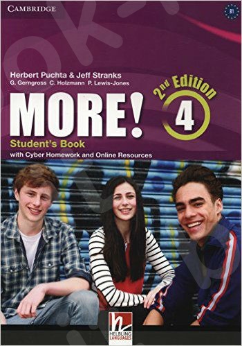 More! 4 - Student's Book with Cyber Homework and Online Resources - New 2nd Edition
