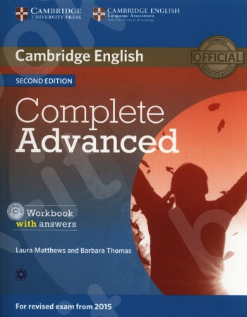 Cambridge - Complete Advanced - Workbook with answers with Audio CD - 2nd Edition