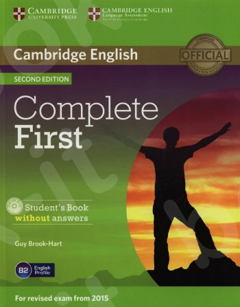 Cambridge - Complete First - Student's Book without answers with CD-ROM - 2nd Edition
