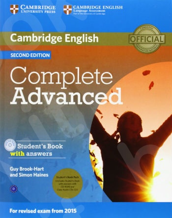 Cambridge - Complete Advanced - Student's Book Pack (Student's Book with answers with CD-ROM and Class Audio CDs (2)) - 2nd Edition