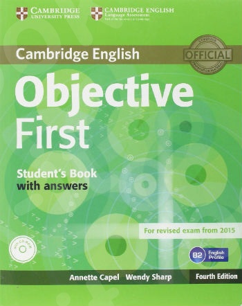 Cambridge - Objective First - Student's Book with answers with CD-ROM - 4th edition