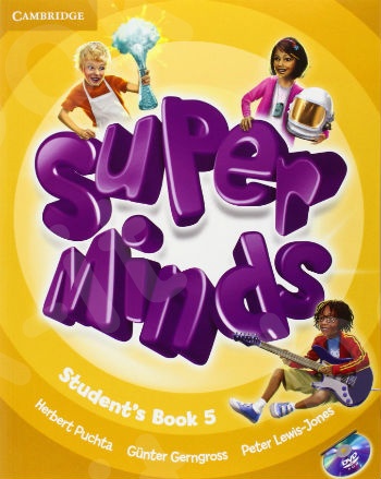 Cambridge - Super Minds Level 5 Student's Book with DVD-ROM.