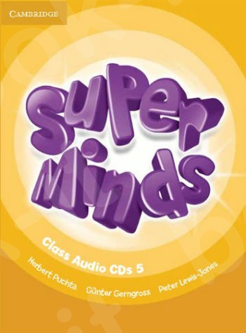 Cambridge - Super Minds Level 5 Class CDs (4)