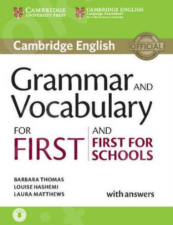 Cambridge - Grammar and Vocabulary for First and First for Schools Book with Answers and Online Audio Cd