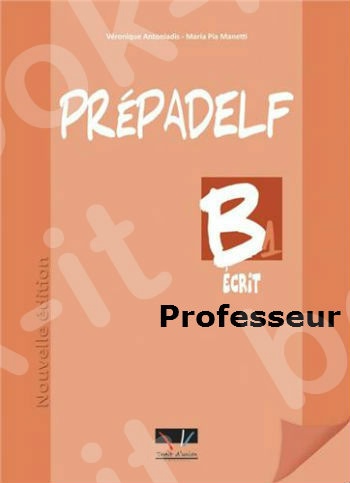 PREPADELF B1 - Ecrit Professeur
