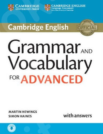Cambridge - Grammar and Vocabulary for Advanced Book with Answers and Online Audio Cd: Self-Study Pack