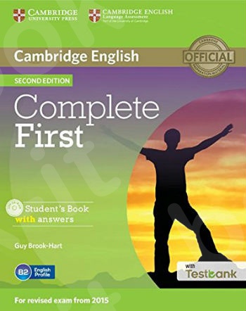 Cambridge - Complete First Student's Book with Answers with CD-ROM with Testbank