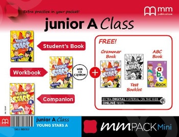 ΜΜ Pack Mini Ja Class Young Stars A - ΠΑΚΕΤΟ Όλα τα βιβλία της τάξης