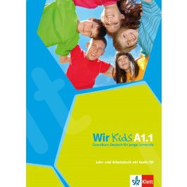 Wir Kids A1.1 - Kurbuch & Arbeitsbuch + Audio-CD (Βιβλίο μαθητή & ασκήσεων με CD)