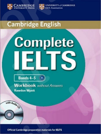 Cambridge - Complete IELTS Bands 4-5 Workbook without Answers with Audio CD