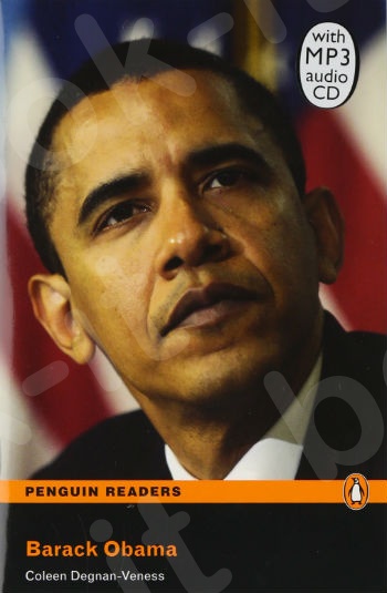 Barack Obama Book and MP3 Pack - (Penguin Readers) - Level 2