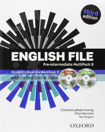 English File Pre-Intermediate  - Multipack B with Itutor and Online Skills 3rd Edition