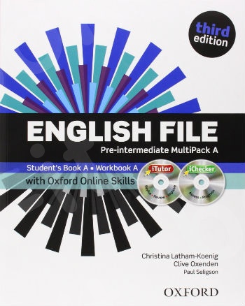 English File Pre-Intermediate  - Multipack A with Itutor and Online Skills 3rd Edition