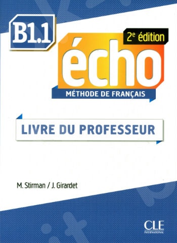 Echo B1.1 -  Guide pédagogique 2e édition