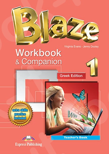 Blaze 1 -  Workbook & Companion Teacher's Book (overprinted) (Καθηγητή)