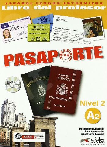 Pasaporte ELE 2 (A2) Libro del profesor (+CD) (Βιβλίο του Καθηγητή με CD)