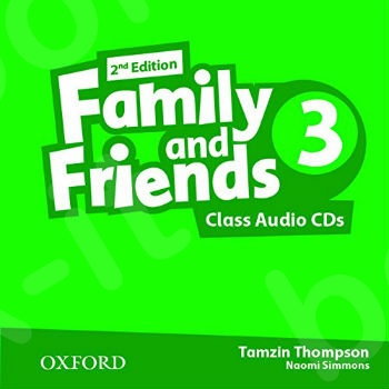 Family and Friends 3 - Class Audio CD (2 Discs)- 2nd Edition