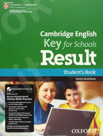 Cambridge English: Key for Schools Result: Student's Book and Online Skills and Language Pack