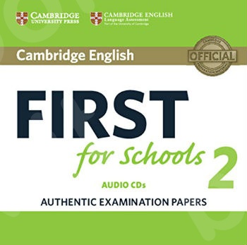 Cambridge - English First for Schools 2 - Audio CDs (2): Authentic Examination Papers (FCE Practice Tests)