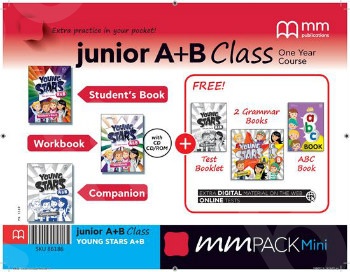ΜΜ Pack Mini Ja + Jb Class Young Stars A + B - ΠΑΚΕΤΟ Όλα τα βιβλία της τάξης
