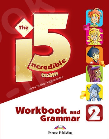Incredible 5 Team 2 - Workbook & Grammar Book (with Digibook App.)