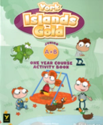 YORK ISLANDS GOLD - JUNIOR A & B (ONE YEAR) ACTIVITY BOOK (+ STICKERS)