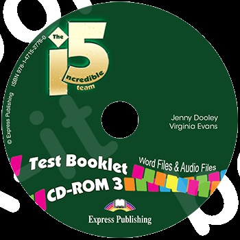 Incredible 5 Team 3 - Test Booklet CD-ROM