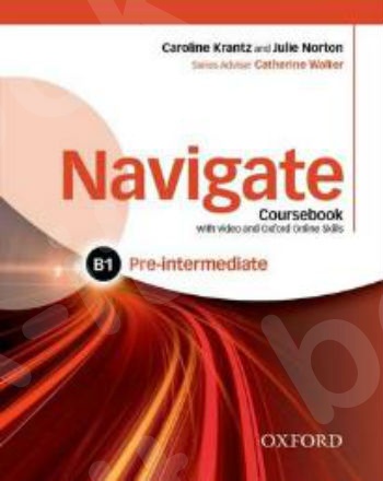 Navigate B1 Pre-intermediate  Coursebook with DVD and online skills