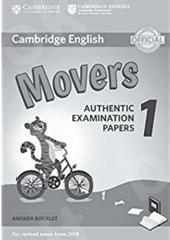 Cambridge - Movers 1 - Answer Booklet for Revised Exam from 2018