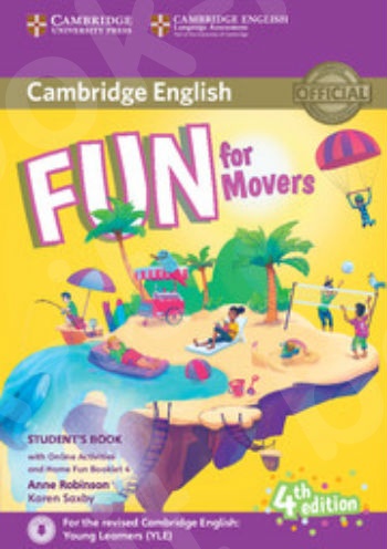 Fun for Movers - Student's Book with Online Activities with Audio and Home Fun Booklet 4 (4th Edition)