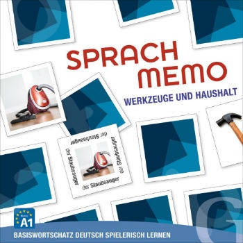 Sprachmemo Deutsch:Werkzeuge und Haushalt - Κάρτες για παιχνίδια memory - Hueber Hellas