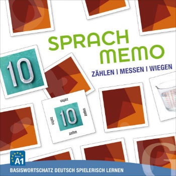 Sprachmemo Deutsch:Zählen / Messen / Wiegen  - Κάρτες για παιχνίδια memory - Hueber Hellas