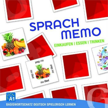 Sprachmemo Deutsch:Einkaufen, Essen, Trinken   - Κάρτες για παιχνίδια memory - Hueber Hellas