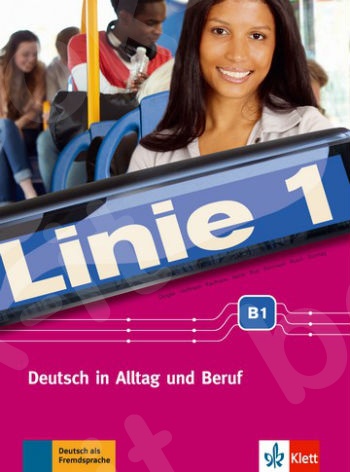 Linie 1 (B1), Κurs-/ Ubungsbuch+DVD-ROM +Glossar(βιβλίο μαθητή και ασκήσεων με DVD+γλωσσάρι)