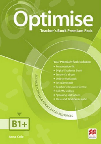 Optimise B1+ Teacher's Book Premium Pack(Πακέτο Premium Καθηγητή)