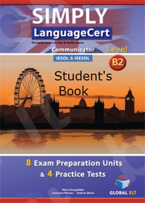 SIMPLY LanguageCert (Communicator) B2 - Student's Book (Βιβλίο Μαθητή) (GLOBAL ELT)