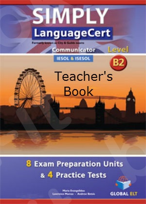 SIMPLY LanguageCert (Communicator) B2 - Teacher's Book (Βιβλίο Καθηγητή) (GLOBAL ELT)