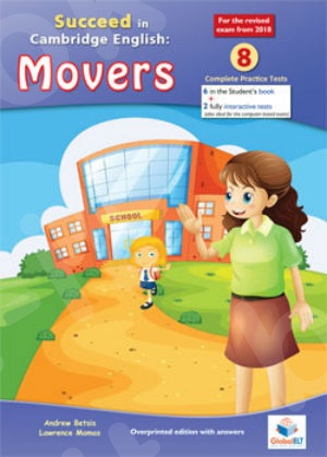 GLOBAL ELT - SUCCEED in Cambridge Movers (2018 Format) - 8 Practice Tests - Student's Book (Βιβλίο Μαθητή)