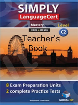 SIMPLY LanguageCert (Communicator) C2 - Teacher's Book (Βιβλίο Καθηγητή) (GLOBAL ELT)