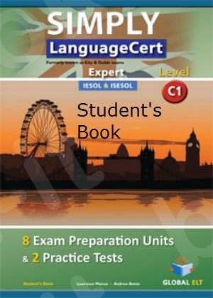 SIMPLY LanguageCert (Communicator) C1 - Student's Book (Βιβλίο Μαθητή) (GLOBAL ELT)