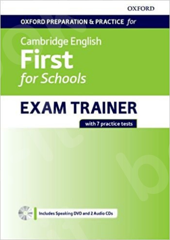 Oxford Preparation & Practice for Cambridge English: First for Schools Exam Trainer Student's Book Pack without Key