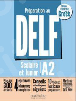 DELF A2 Scolaire & Junior - Ecrit et Oral + Dvd Edition enrichie pour la GRECE