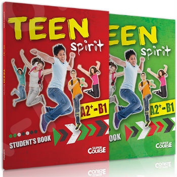 Super Course - Teen Spirit A2+ - B1 - Πακέτο Μαθητή με iBook