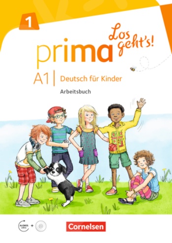 Prima Los geht's(A1.1)Arbeitsbuch mit Audio-CD und Stickerbogen (Βιβλίο Μαθητή)- Cornelsen