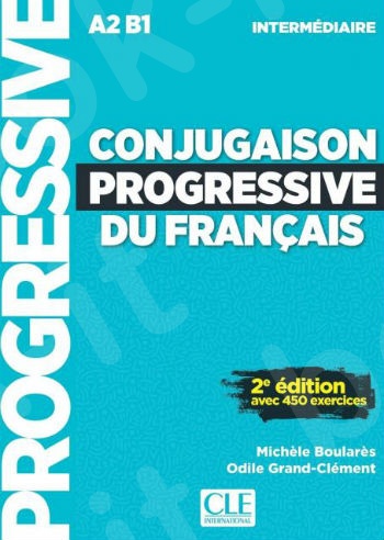 Conjugaison progressive du français - Niveau intermédiaire - Livre + CD - 2ème édition Nouvelle couverture