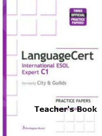 Burlington LanguageCert International ESOL Expert C1 - Practice Tests Teacher's Edition (Βιβλίο Καθηγητή) - Νέο !!!