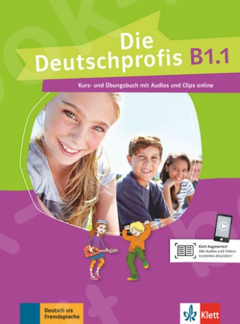 Die Deutschprofis B1.1, Kursbuch und Übungsbuch mit Audios und Clips online(βιβλίο του μαθητή & ασκήσεων)