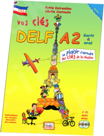 Vos Cles Delf A2 Professeur Ecrit & Oral  (+ 2 CD)(Καθηγητή)  2018 N/E