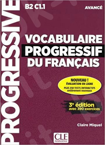 Vocabulaire progressif du français (avance)(+ CD + 390 EXE) 3nd Edition